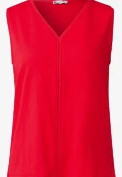 Jersey top met gehaakte details