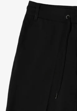Jersey broek met rechte benen