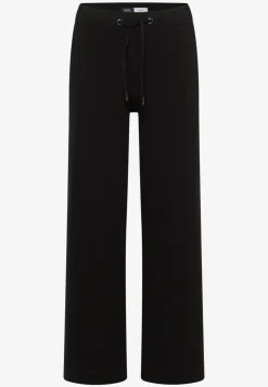 Jersey broek met rechte benen