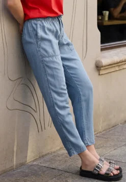Jogg broek met Slim Legs in Loose Fit