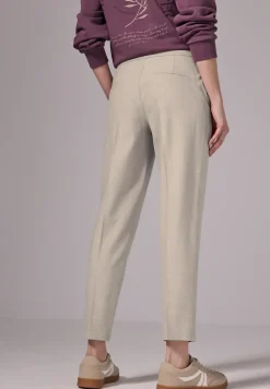 Joggingbroek in gemêleerde look