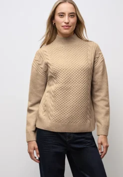 Jumper met kabelpatroon