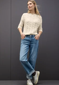 Jumper met kabelpatroon