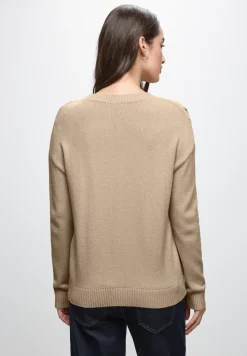 Jumper met kabelpatroon