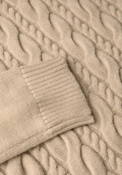 Jumper met kabelpatroon