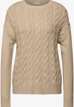 Jumper met kabelpatroon
