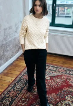 Jumper met kabelpatroon