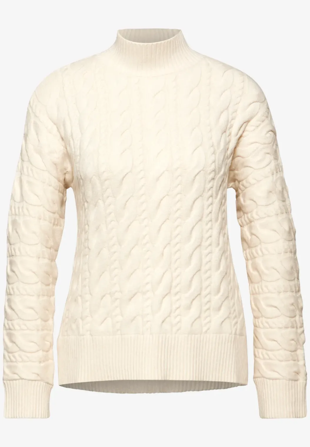 Jumper met kabelpatroon