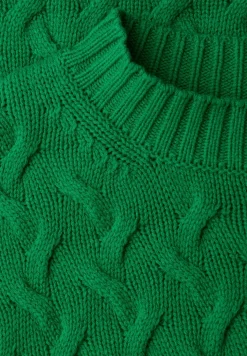 Jumper met kabelpatroon
