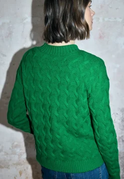 Jumper met kabelpatroon