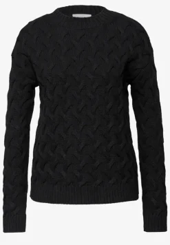 Jumper met kabelpatroon