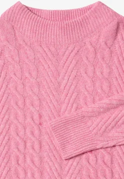Jumper met kabelpatroon