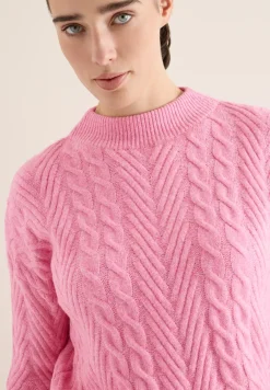 Jumper met kabelpatroon