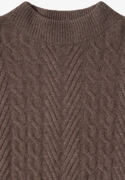 Jumper met kabelpatroon