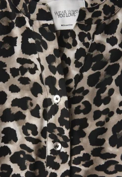 Jumpsuit met leopatroon