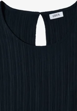 Jumpsuit met straight leg en structuur