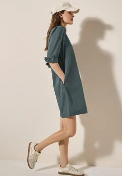 Jurk in effen kleur