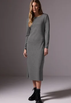 Jurk in gemêleerde look
