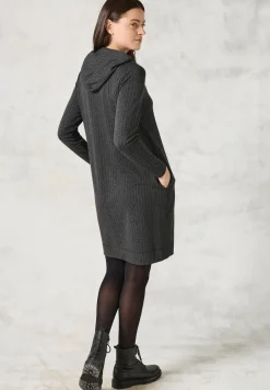 Jurk in krijtstreep-look