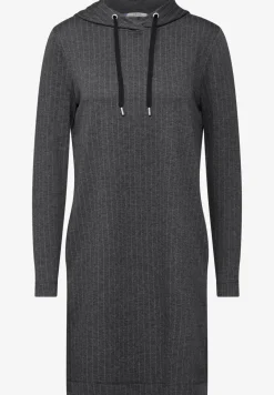 Jurk in krijtstreep-look