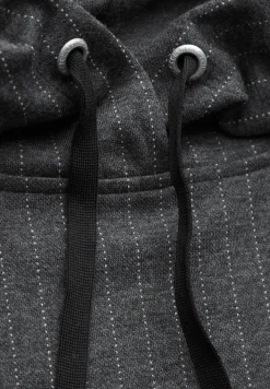 Jurk in krijtstreep-look