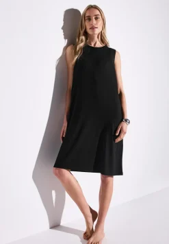 Jurk met chiffon detail
