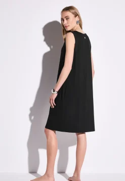 Jurk met chiffon detail