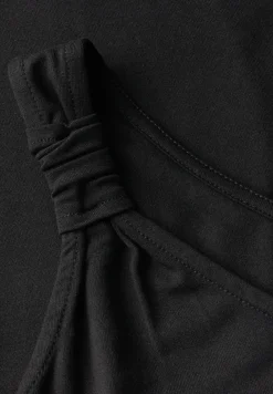 Jurk met knoopdetail