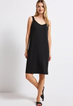 Jurk met knoopdetail