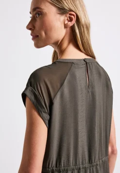 Jurk met mesh details