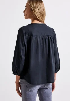 Katoenen blouse met details