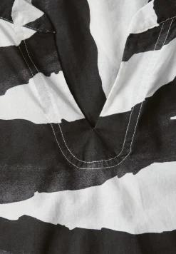 Katoenen blouse met patroon
