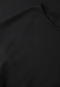 Knielange jersey jurk