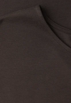 Knielange jersey jurk