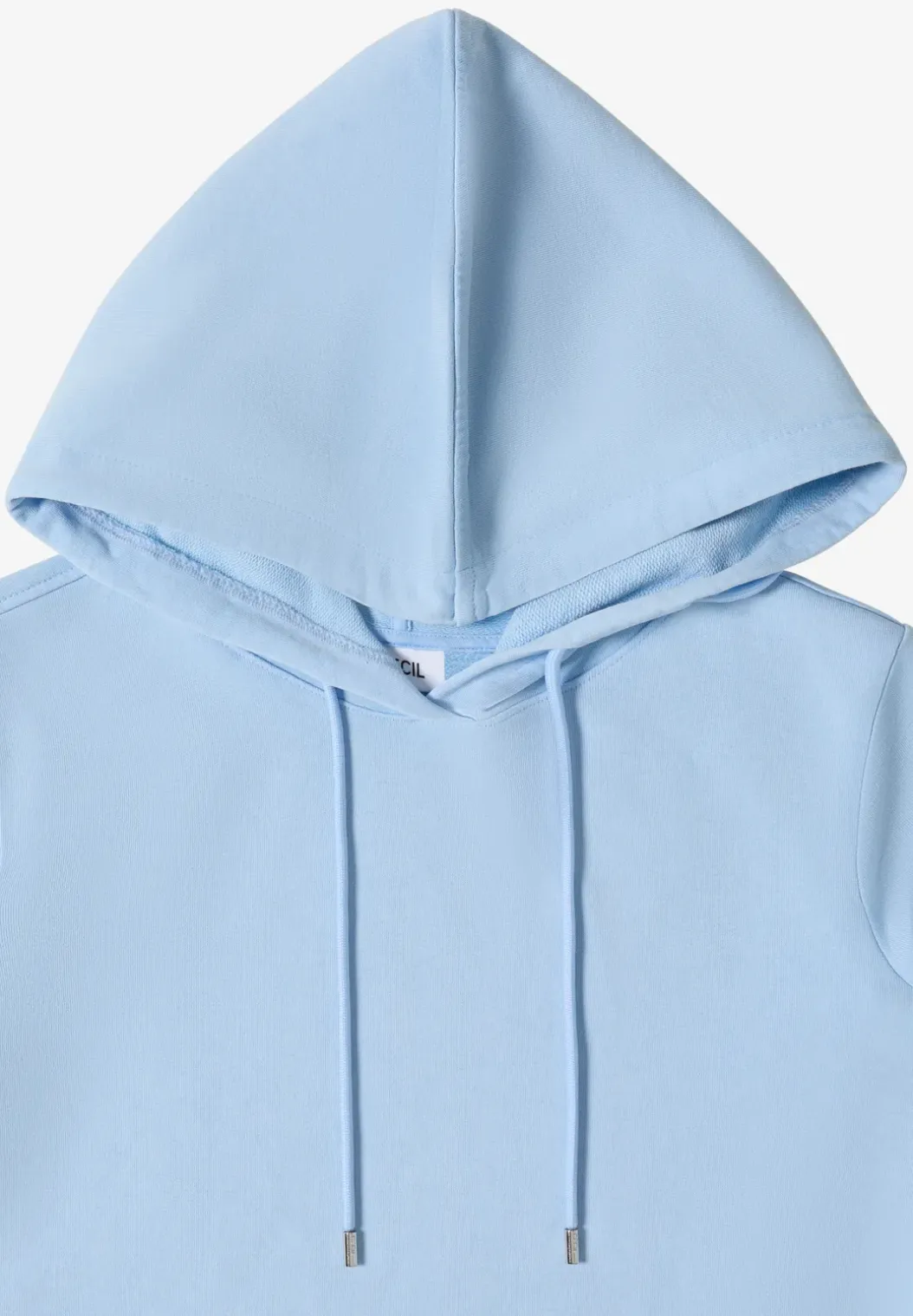 Knielange jurk met capuchon