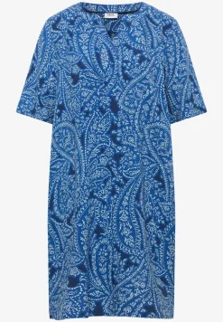 Knielange jurk met paisleypatroon