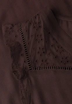 Knielange jurk met Shiffley-details