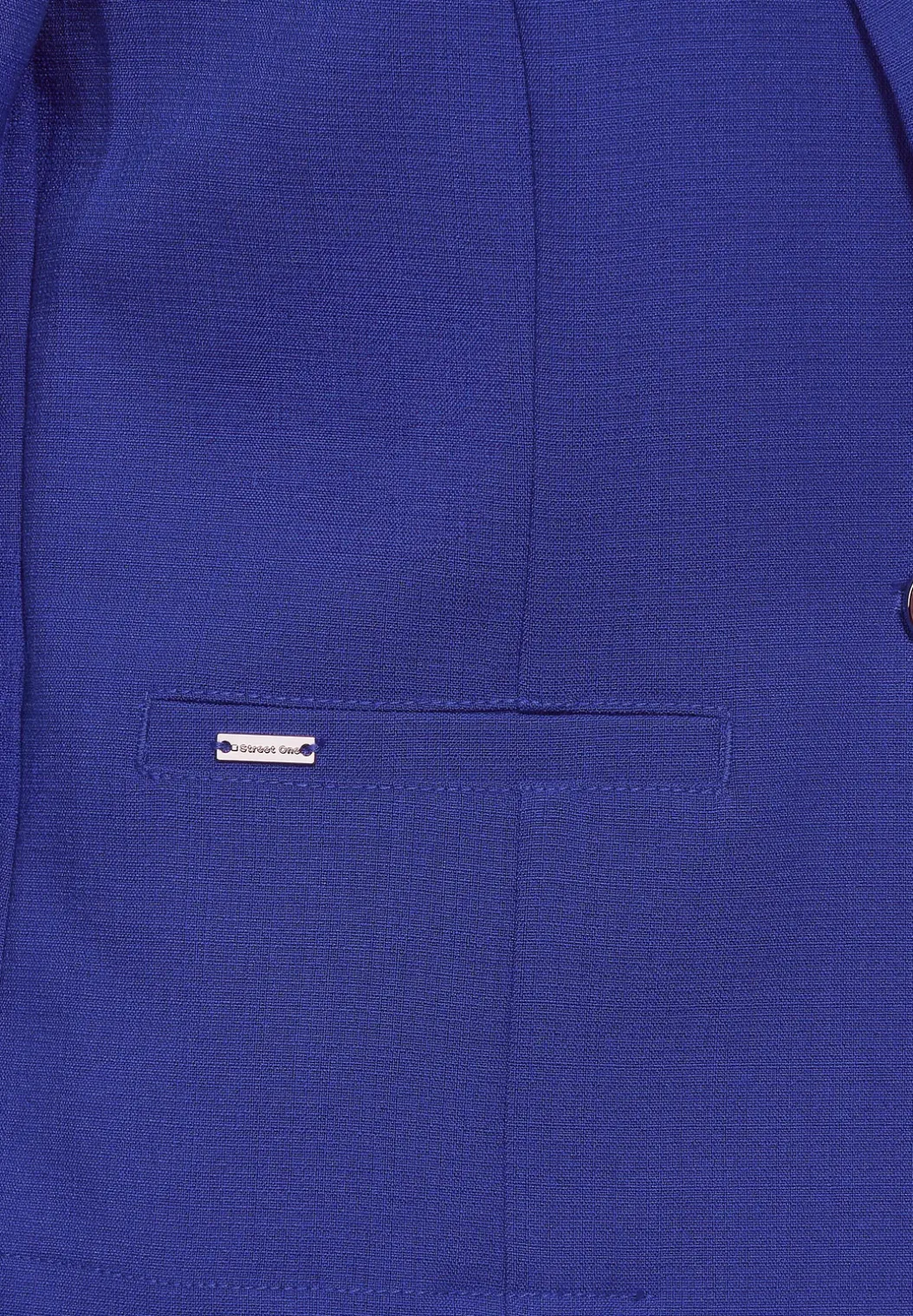 Korte blazer met structuur