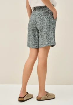 Korte broek met patroon