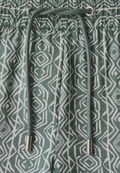 Korte broek met patroon
