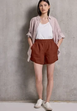 Korte broek van paperbag