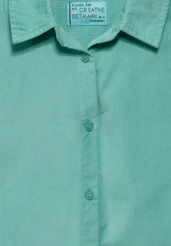 Korte corduroy blouse