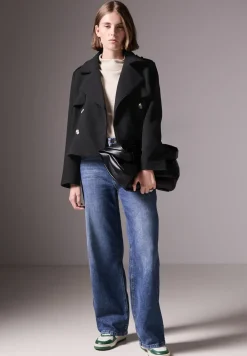 Korte trenchcoat