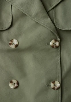 Korte trenchcoat