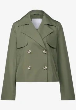 Korte trenchcoat