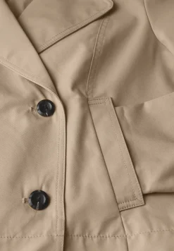 Korte trenchcoat