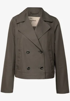 Korte trenchcoat