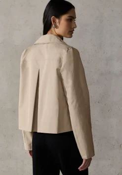 Korte trenchcoat