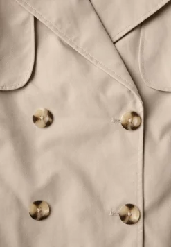 Korte trenchcoat