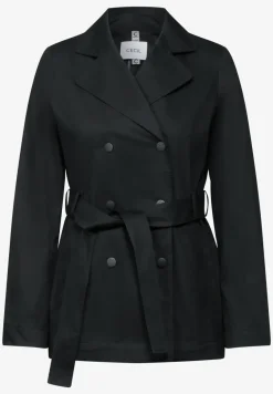 Korte trenchcoat